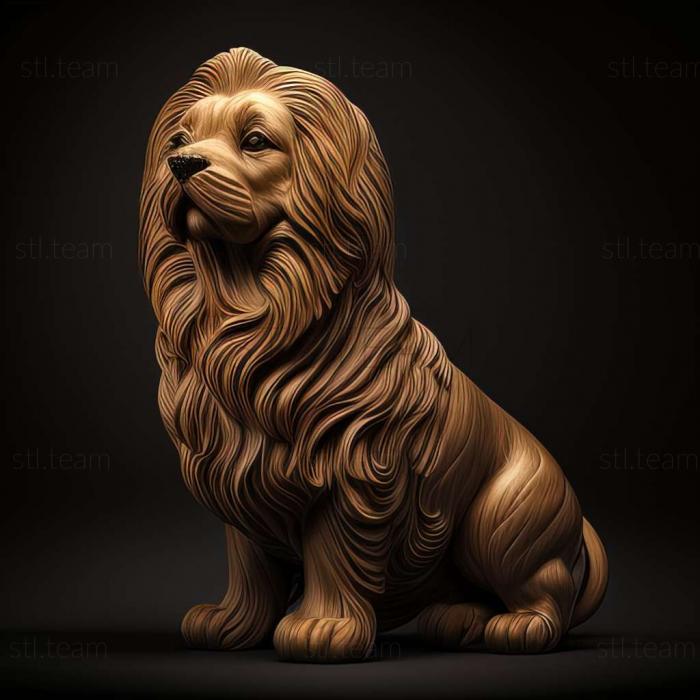 3D модель Маленькая львиная собака (STL)